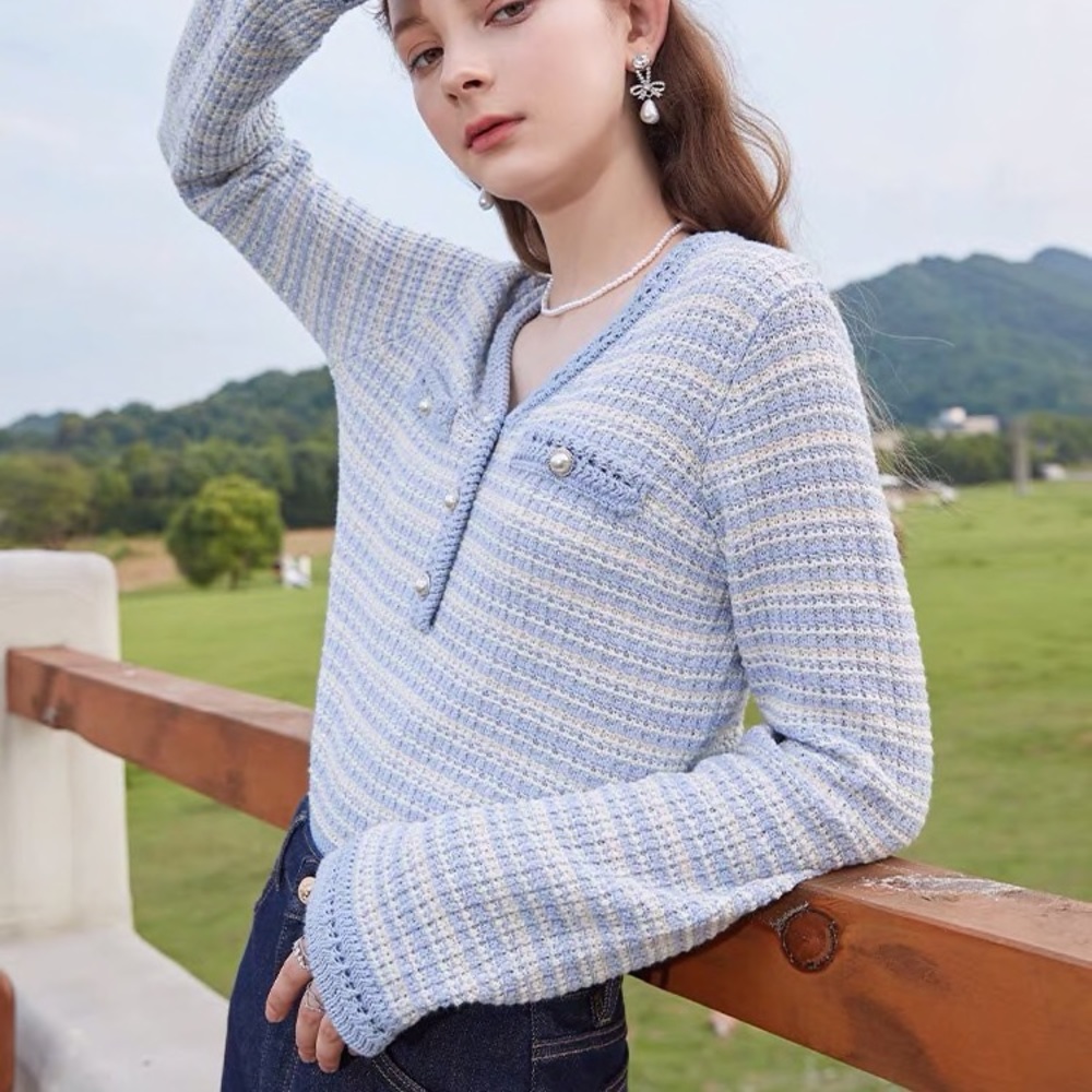 Blue sweater